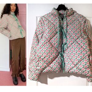 Lisa Says Gah | Lady Puffer Jacket In Jelly Cakes